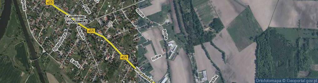 Zdjęcie satelitarne Wrzosowa ul.